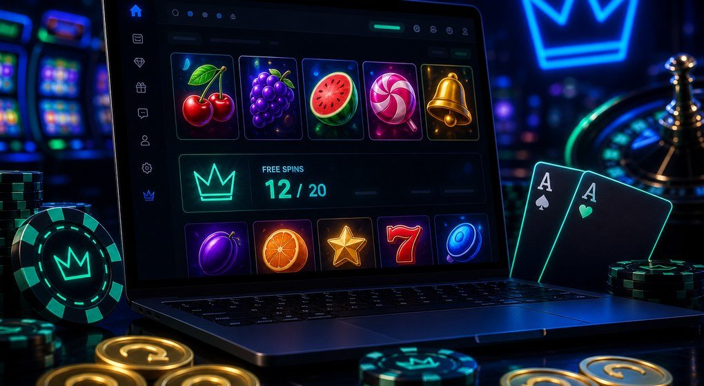 Free spins on a fruit slot as part of the Rainbet welcome offer